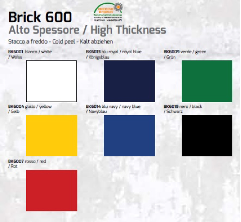 Brick 600 - Vinilo Textil Calidad